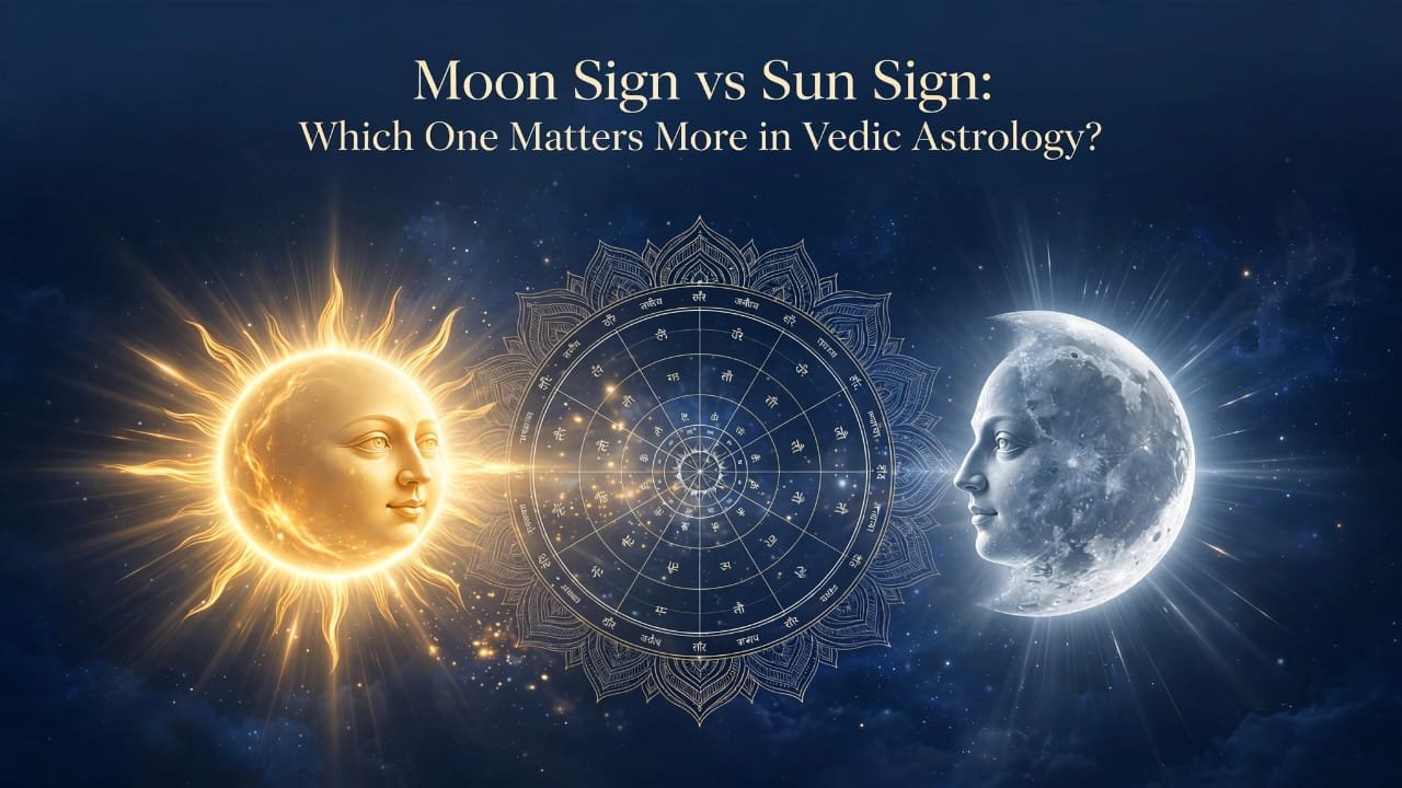 Moon Sign vs Sun Sign: Which One Matters More in Vedic Astrology?